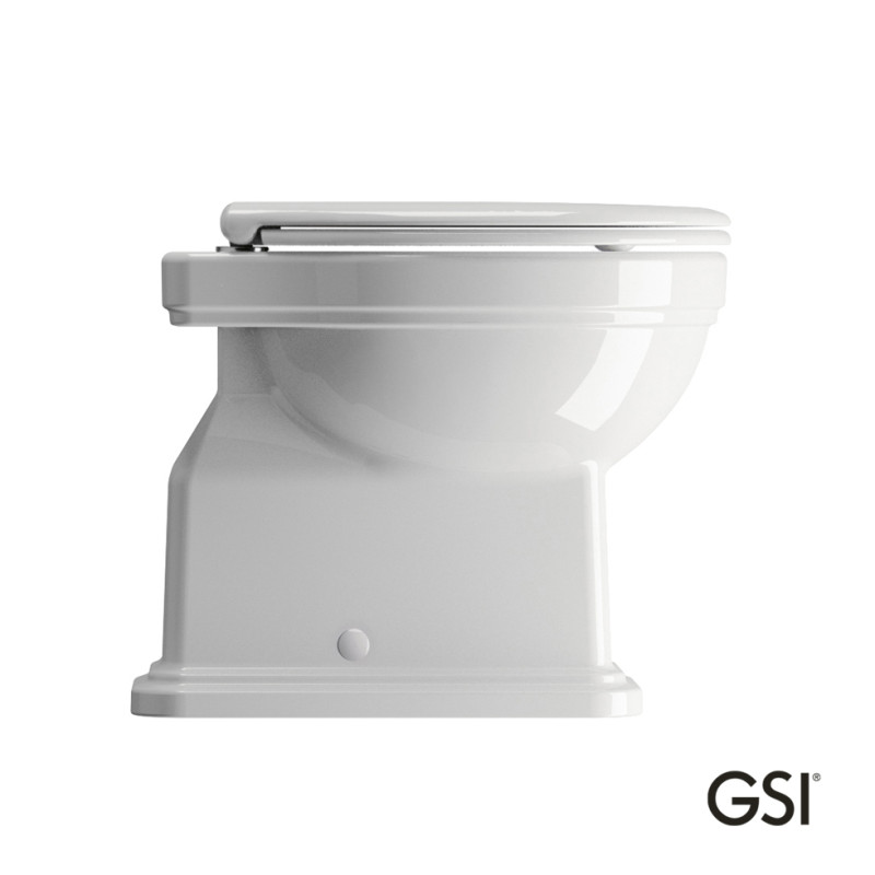 Λεκάνη επιδαπέδια Υ.Π. 54cm με κάλυμμα 871000 Classic GSI
