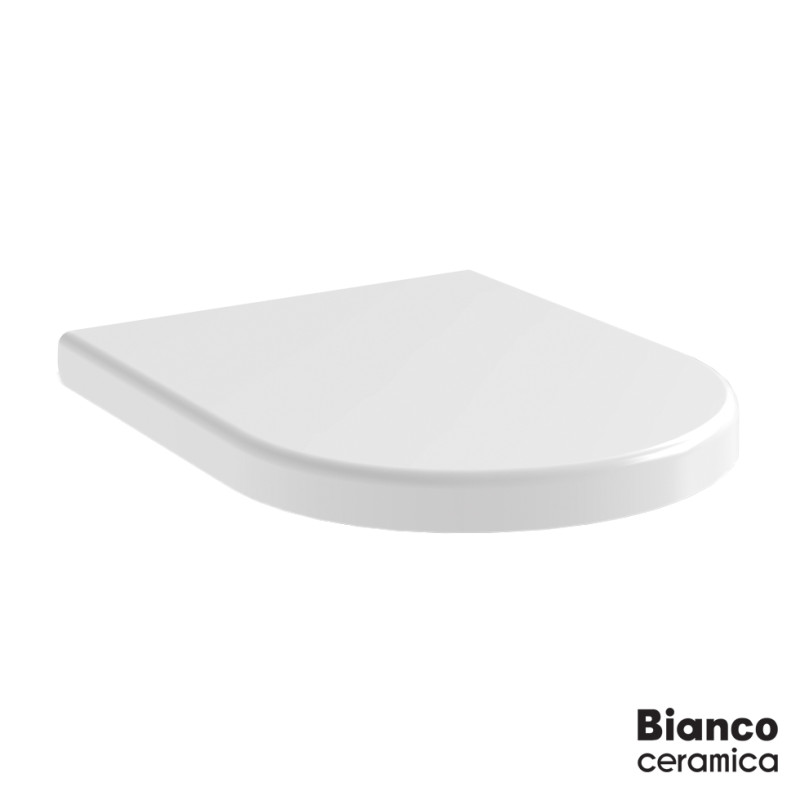 Λεκάνη κρεμαστή 48cm με κάλυμμα VT01000 Vito Bianco Ceramica