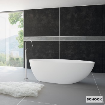 Μπανιέρα ελεύθερης τοποθέτησης mineralicast CLI17085-301 Cliff Schock