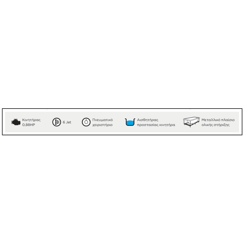 Μπανιέρα ακρυλική με υδρομασάζ γωνιακή MOD1_W Modena Sirene