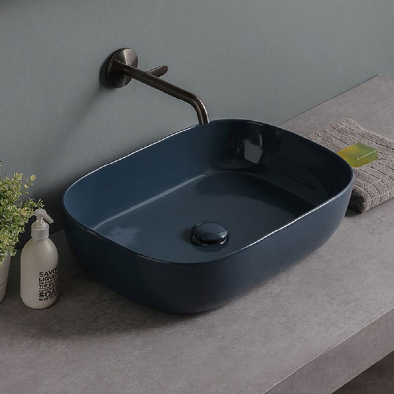 Νιπτήρας επιτραπέζιος 56x39cm 1804 Glam Glossy Scarabeo Νιπτήρας επιτραπέζιος 56x39cm 1804 Glam Glossy Scarabeo