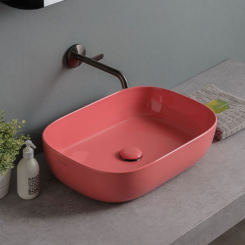 Νιπτήρας επιτραπέζιος 56x39cm 1804 Glam Glossy Scarabeo Νιπτήρας επιτραπέζιος 56x39cm 1804 Glam Glossy Scarabeo