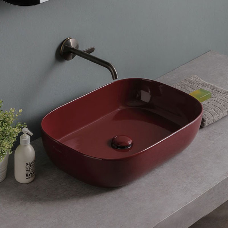 Νιπτήρας επιτραπέζιος 56x39cm 1804 Glam Glossy Scarabeo Νιπτήρας επιτραπέζιος 56x39cm 1804 Glam Glossy Scarabeo