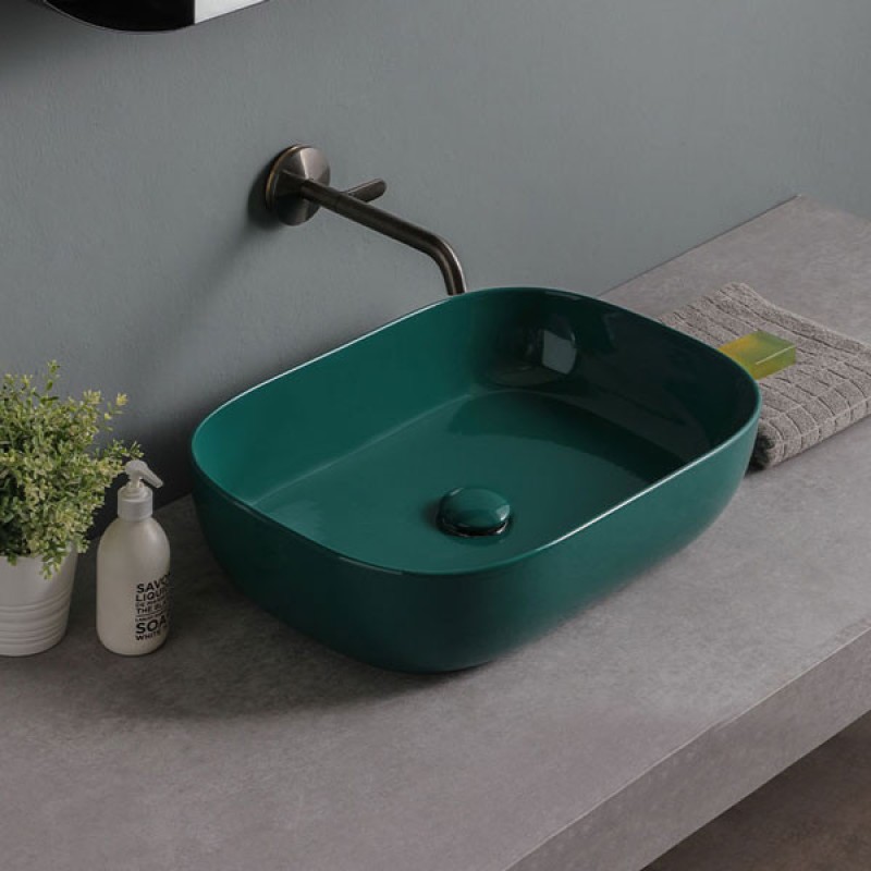 Νιπτήρας επιτραπέζιος 56x39cm 1804 Glam Glossy Scarabeo Νιπτήρας επιτραπέζιος 56x39cm 1804 Glam Glossy Scarabeo