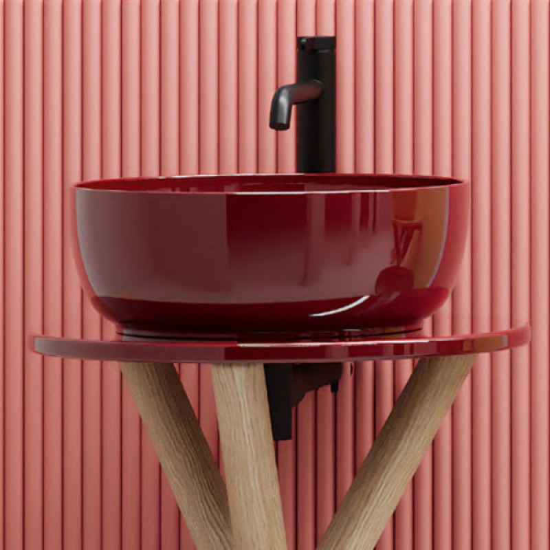 Νιπτήρας επιτραπέζιος Ø39cm 1807 Glam Glossy Scarabeo