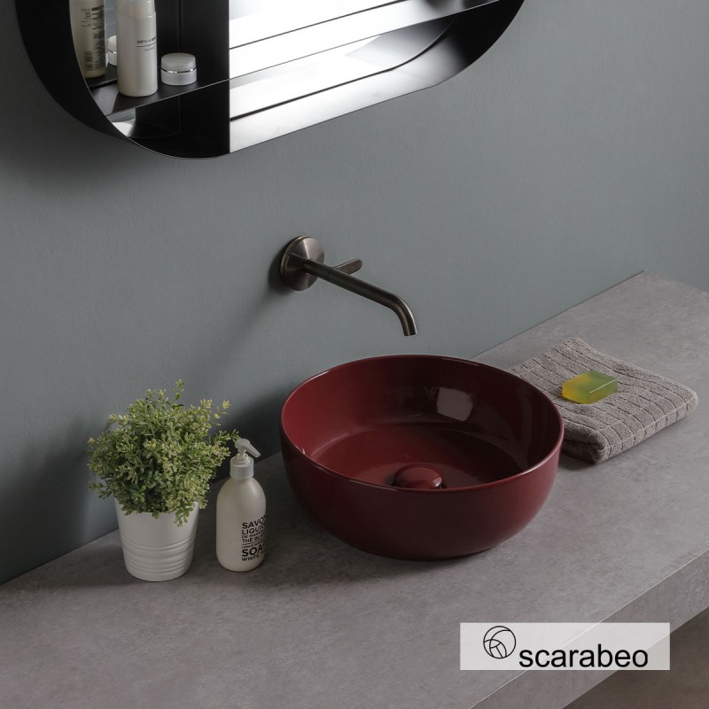 Νιπτήρας επιτραπέζιος Ø39cm 1807 Glam Glossy Scarabeo