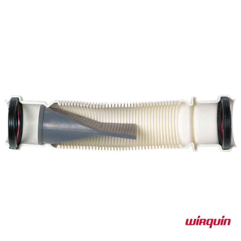 Εύκαμπτο σιφών νιπτήρος 1¼” εξοικονόμησης χώρου 31560002 Senzo Wirquin Εύκαμπτο σιφών νιπτήρος 1¼” εξοικονόμησης χώρου 31560002 Senzo Wirquin