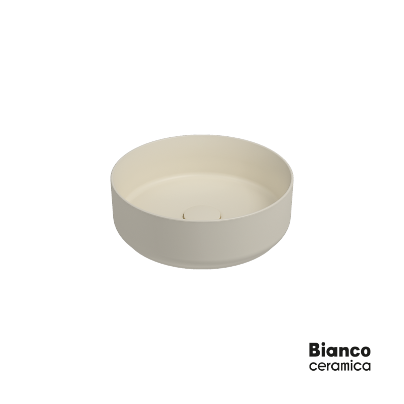 Νιπτήρας επιτραπέζιος Ø36cm 33036 Etna Bianco Ceramica