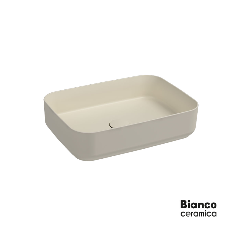 Νιπτήρας επιτραπέζιος 50x36cm 34050 Punto Bianco Ceramica