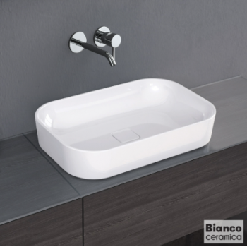 Νιπτήρας επιτραπέζιος 60x40cm 34060-300 Centro Bianco Ceramica