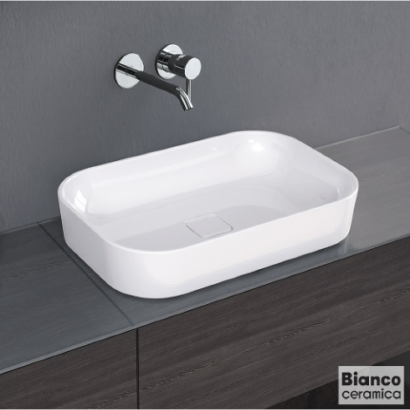 Νιπτήρας επιτραπέζιος 60x40cm 34060-300 Centro Bianco Ceramica