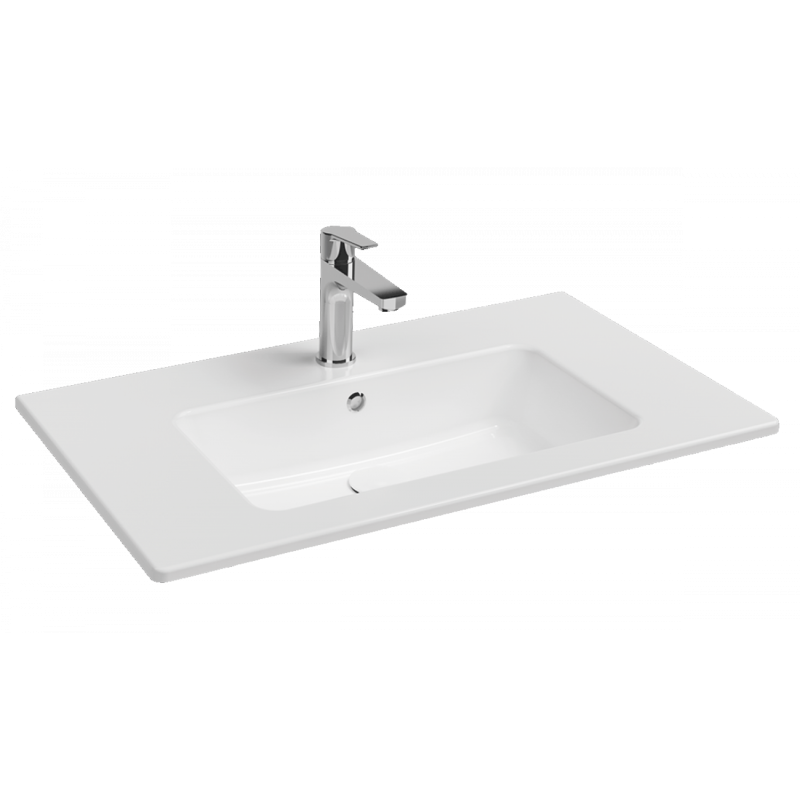 Νιπτήρας επικαθήμενος Flat 46 Bianco Ceramica