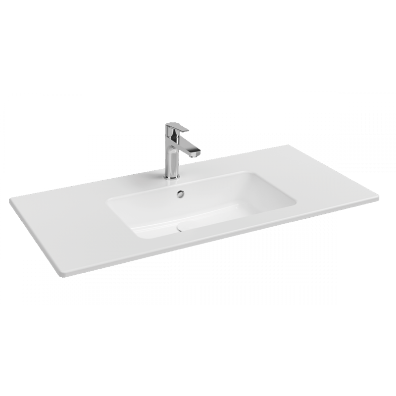 Νιπτήρας επικαθήμενος Flat 46 Bianco Ceramica