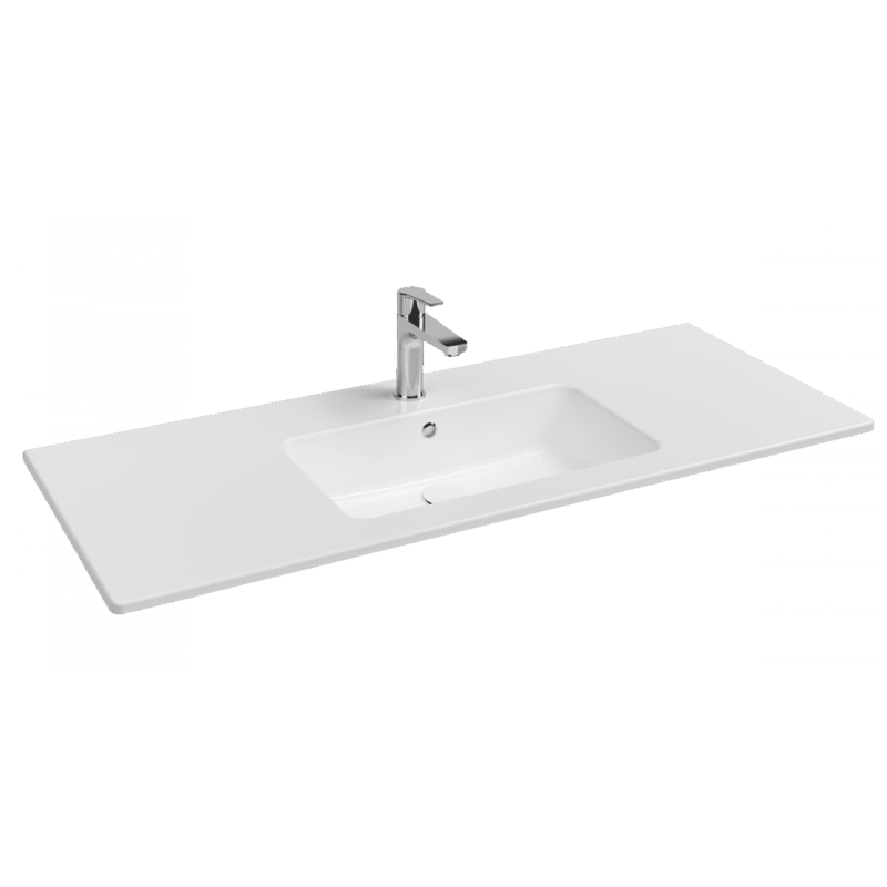 Νιπτήρας επικαθήμενος Flat 46 Bianco Ceramica