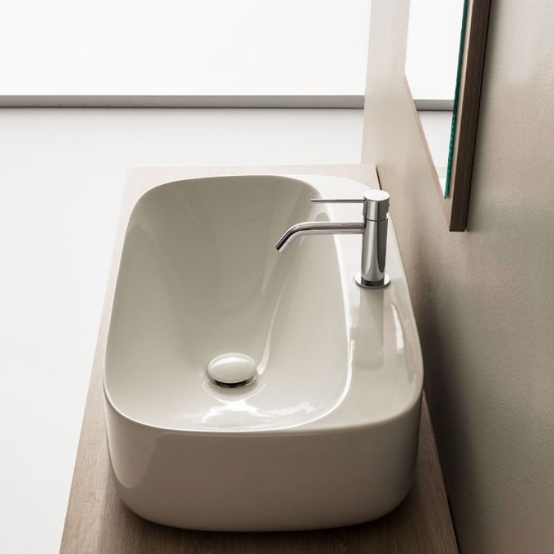 Νιπτήρας επιτραπέζιος 72x42cm Moon  Scarabeo