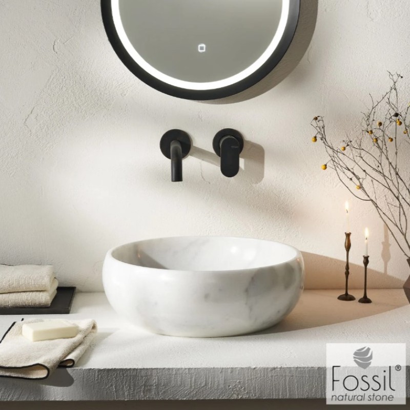 Νιπτήρας επιτραπέζιος Ø42cm DB42 Arlo Fossil Νιπτήρας επιτραπέζιος Ø42cm DB42 Arlo Fossil