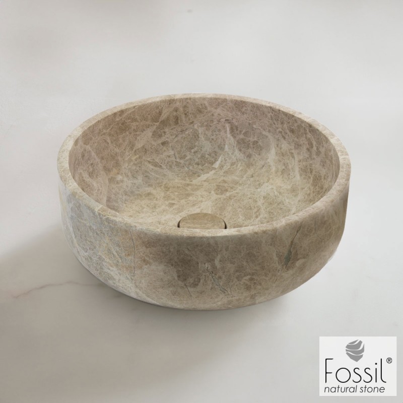 Νιπτήρας επιτραπέζιος Ø39cm DR39 Thalo Fossil Νιπτήρας επιτραπέζιος Ø39cm DR39 Thalo Fossil