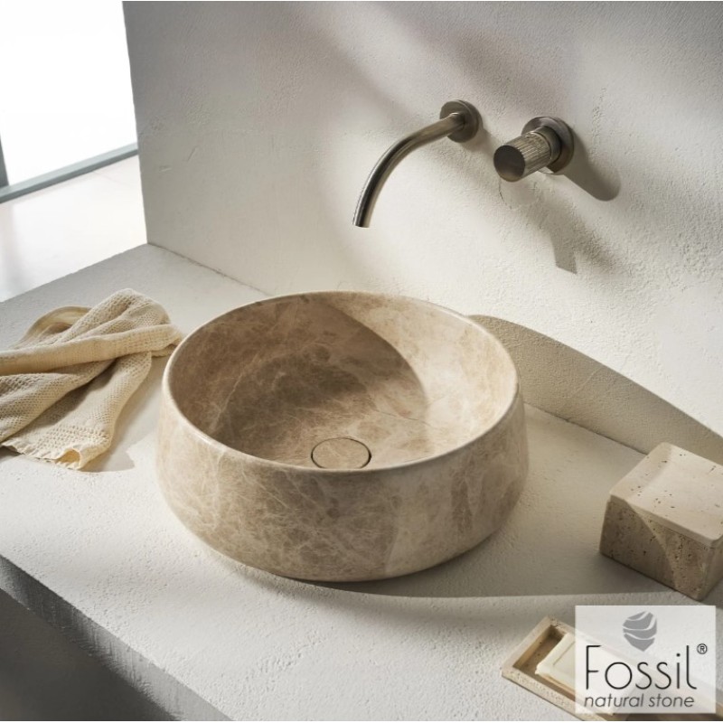 Νιπτήρας επιτραπέζιος Ø42cm DR42 Opus Fossil Νιπτήρας επιτραπέζιος Ø42cm DR42 Opus Fossil