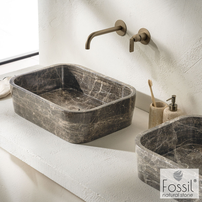 Νιπτήρας 50x38cm DS50 Gaia Fossil