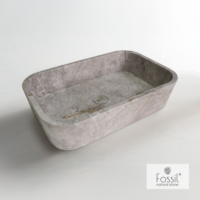 Νιπτήρας επιτραπέζιος 60x38cm DS60 Gaia Fossil Νιπτήρας επιτραπέζιος 60x38cm DS60 Gaia Fossil