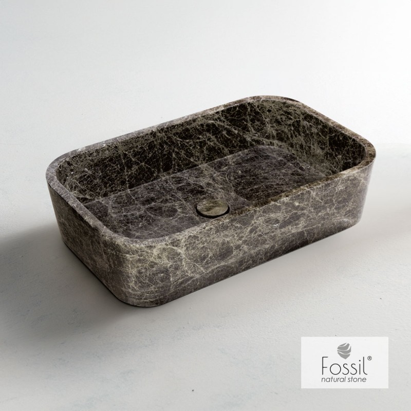 Νιπτήρας επιτραπέζιος 60x38cm DS60 Gaia Fossil Νιπτήρας επιτραπέζιος 60x38cm DS60 Gaia Fossil