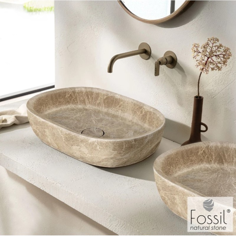 Νιπτήρας επιτραπέζιος 55x38cm DSB55 Dune Fossil Νιπτήρας επιτραπέζιος 55x38cm DSB55 Dune Fossil