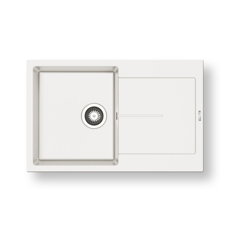 Νεροχύτης 79x50cm Pyragranite Ithaka 1B 1D Pyramis