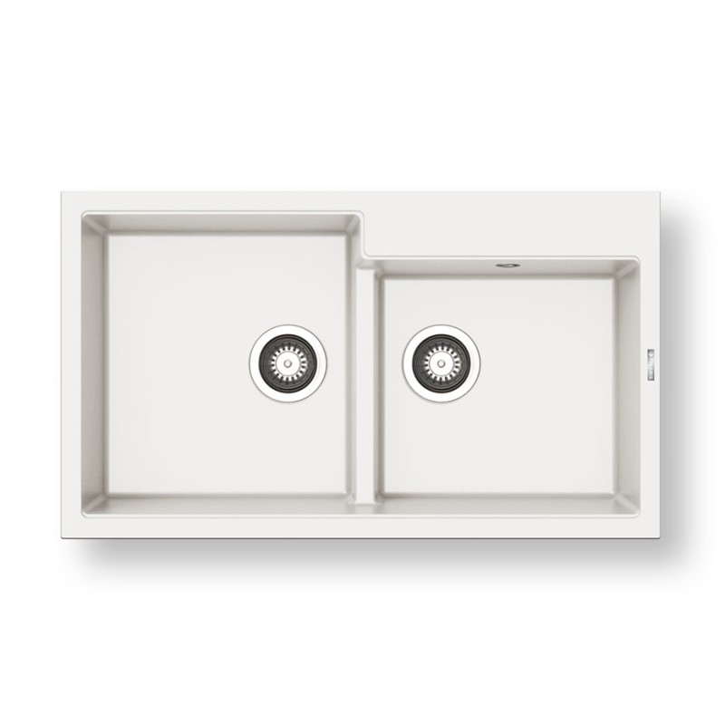 Νεροχύτης 86x50cm Pyragranite Ithaka 1 3/4B Pyramis