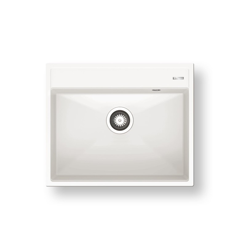 Νεροχύτης 61x51cm Pyragranite Ithaka 1B Pyramis