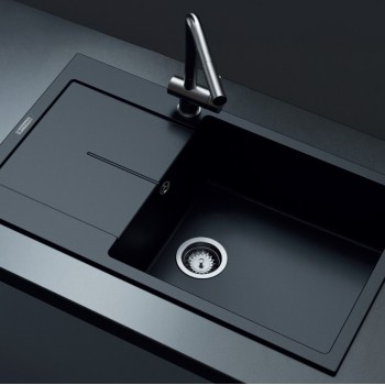 Νεροχύτης 86x50cm Pyragranite Ithaka Plus 1B 1D Pyramis