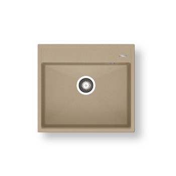 Νεροχύτης 56x51cm Pyragranite Ithaka 1B Pyramis