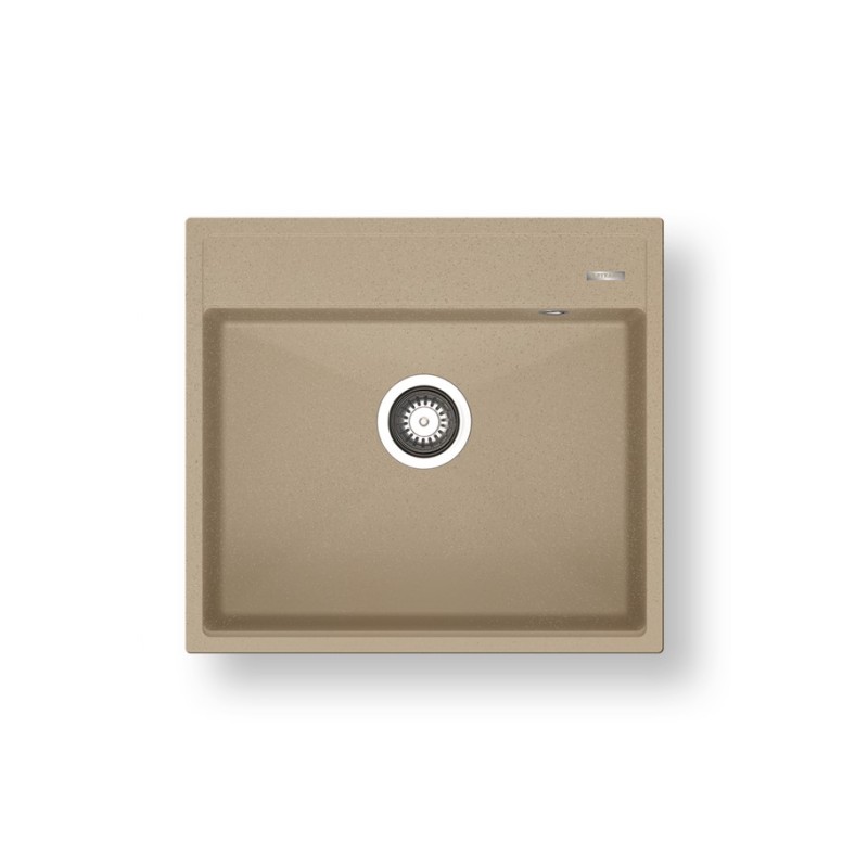 Νεροχύτης 56x51cm Pyragranite Ithaka 1B Pyramis