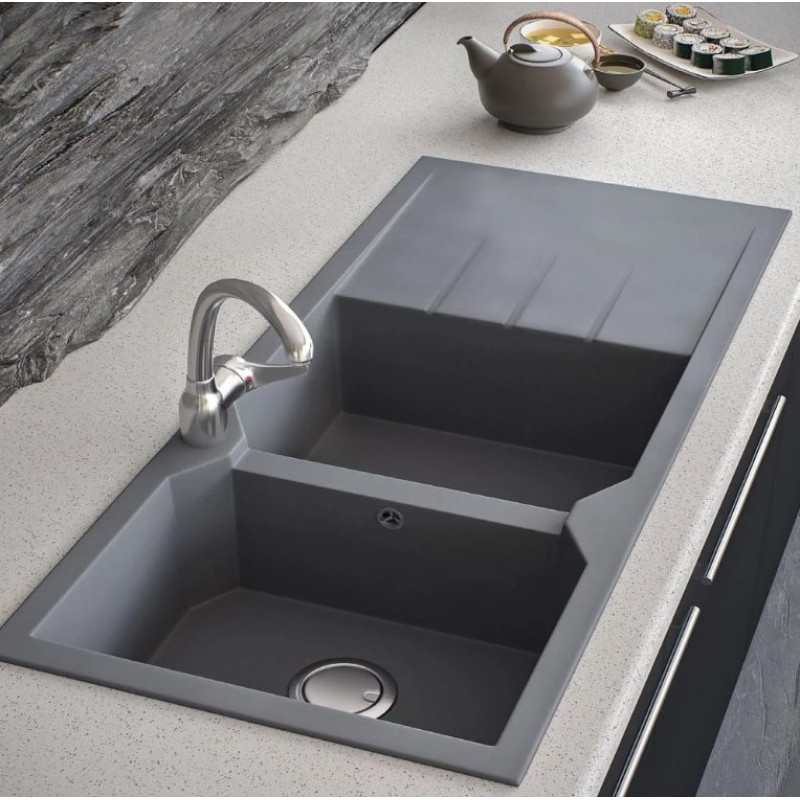 Νεροχύτης 116x50cm Ultra Granite 800 Sanitec
