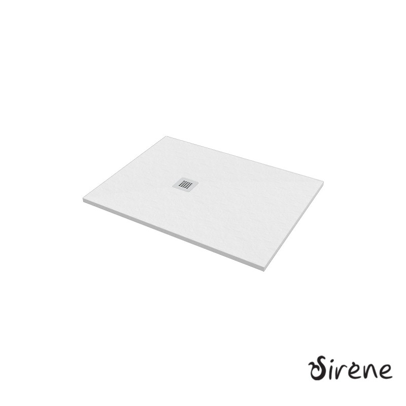 Ντουζιέρα παραλληλόγραμμη 120x90cm από χυτό μάρμαρο S12090-301 Slate Sirene