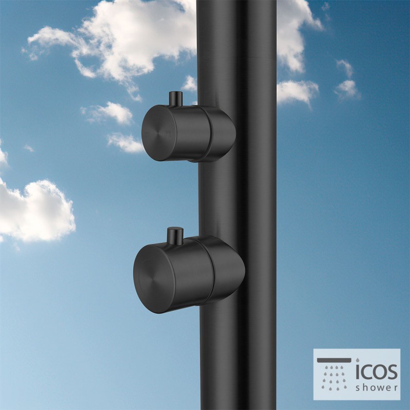 Στήλη ντους εξωτερικού χώρου 2 εξόδων DONAMIX Icos Shower