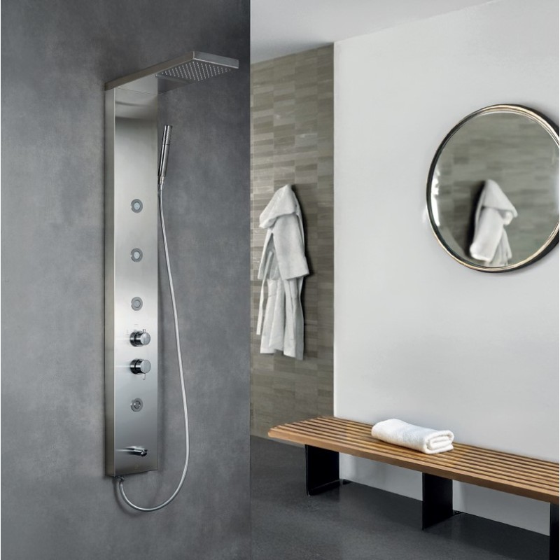 Στήλη ντους-υδρομασάζ εσωτερικού χώρου 5 εξόδων ELITE-110 Elite Dolce Vita