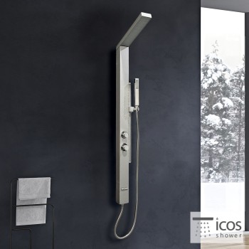 Στήλη ντους-υδρομασάζ εσωτερικού χώρου 4 εξόδων FINA Icos Shower