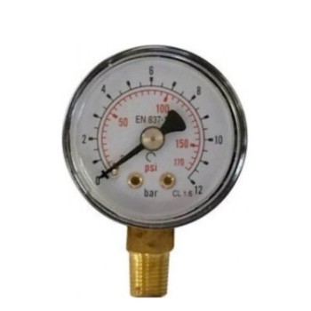 Μανόμετρο 1/8'' για κεφαλές plus 3p Atlas Filtri 