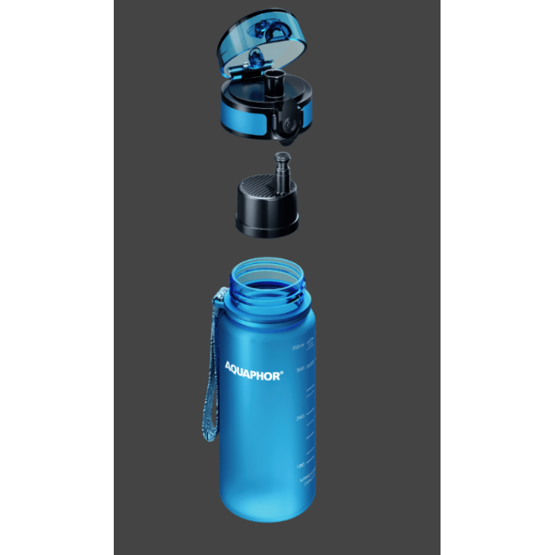 Παγούρι νερού 500 ml με φίλτρο City Bottle Blue 