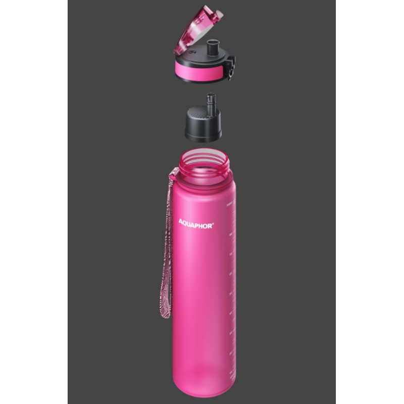 Παγούρι νερού 500 ml με φίλτρο City Bottle Pink